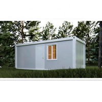 20 feet Low cost affordable prefab home use for hotel flat pack container prefabricated house